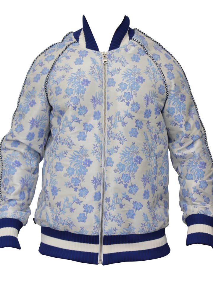 Jacquard Baseball Jacket for wholesale by OREN KASH