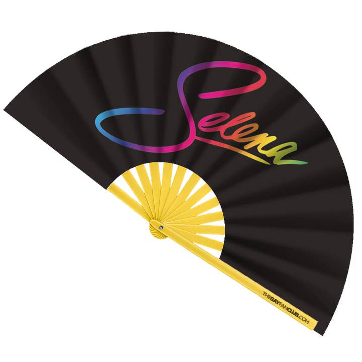 The Gay Fan Club - Wholesale Handheld Folding Fan - Selena Fan