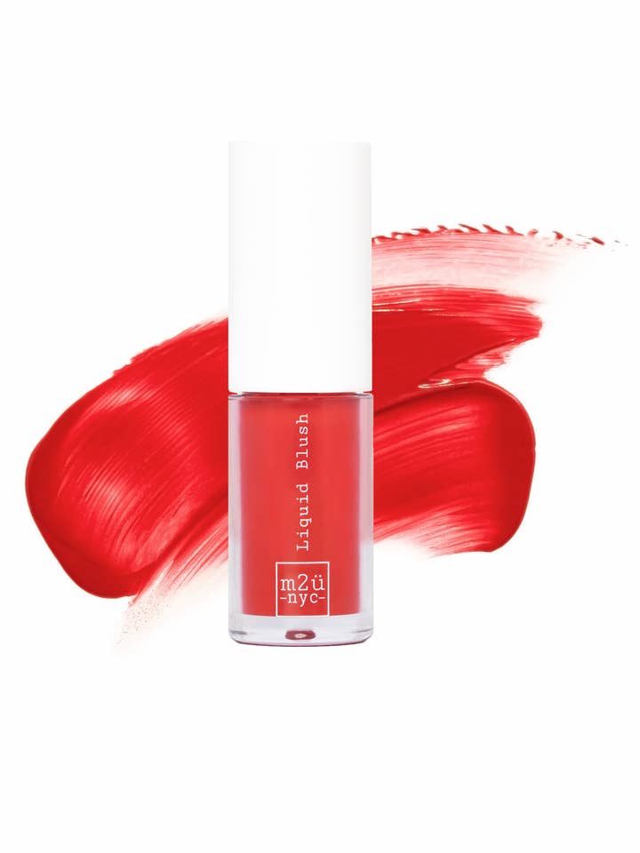 Hydratisierendes Liquid Blush im Farbton Big Apple für den Großhandel von M2U NYC