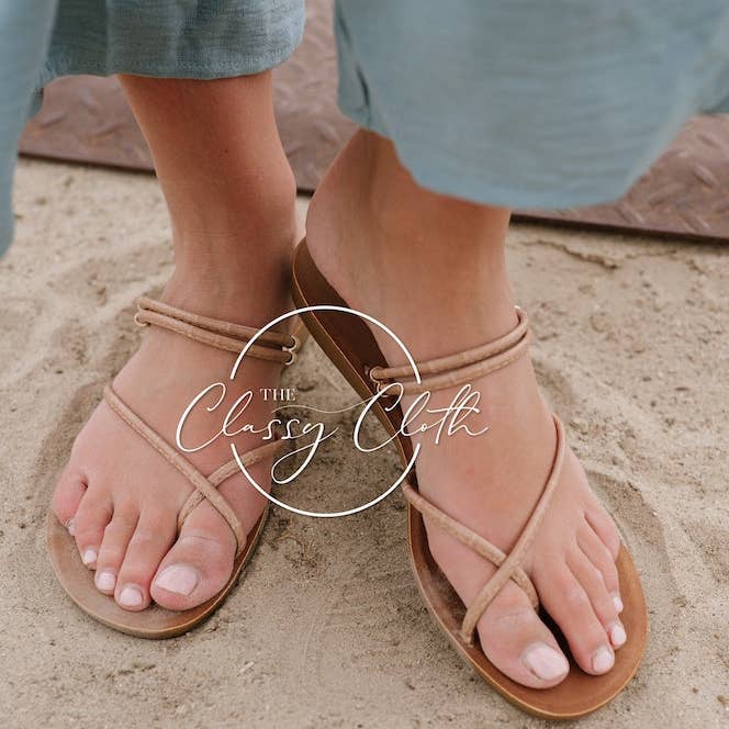 Santorini Sandals - Bamboo RTS and other Purchase Wholesale santorini. Free Returns & Net 60 Terms on Faire trending on Faire.