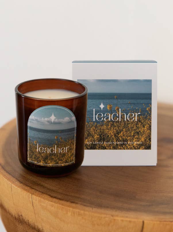 Celebration Candle | Teacher for wholesale by Studio Sol Store