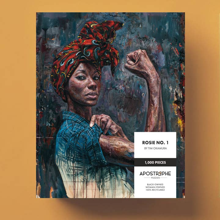 Rosie No.1 by Tim Okamura for wholesale by Apostrophe Puzzles