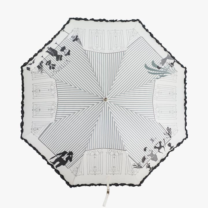 Paraguas Mujer automático "Romantic" | estampado Vintage para venta al por mayor de Linea Emme Collezioni