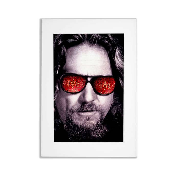 Gerahmtes Poster The Big Lebowski für den Großhandel von memory Box