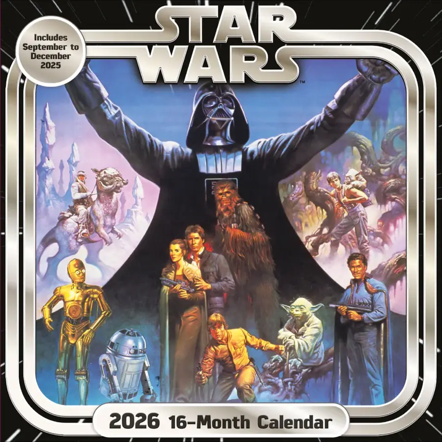 Pyramid International - Wholesale Calendar - Star Wars (Classic) Official 2026 Square Calendar0
