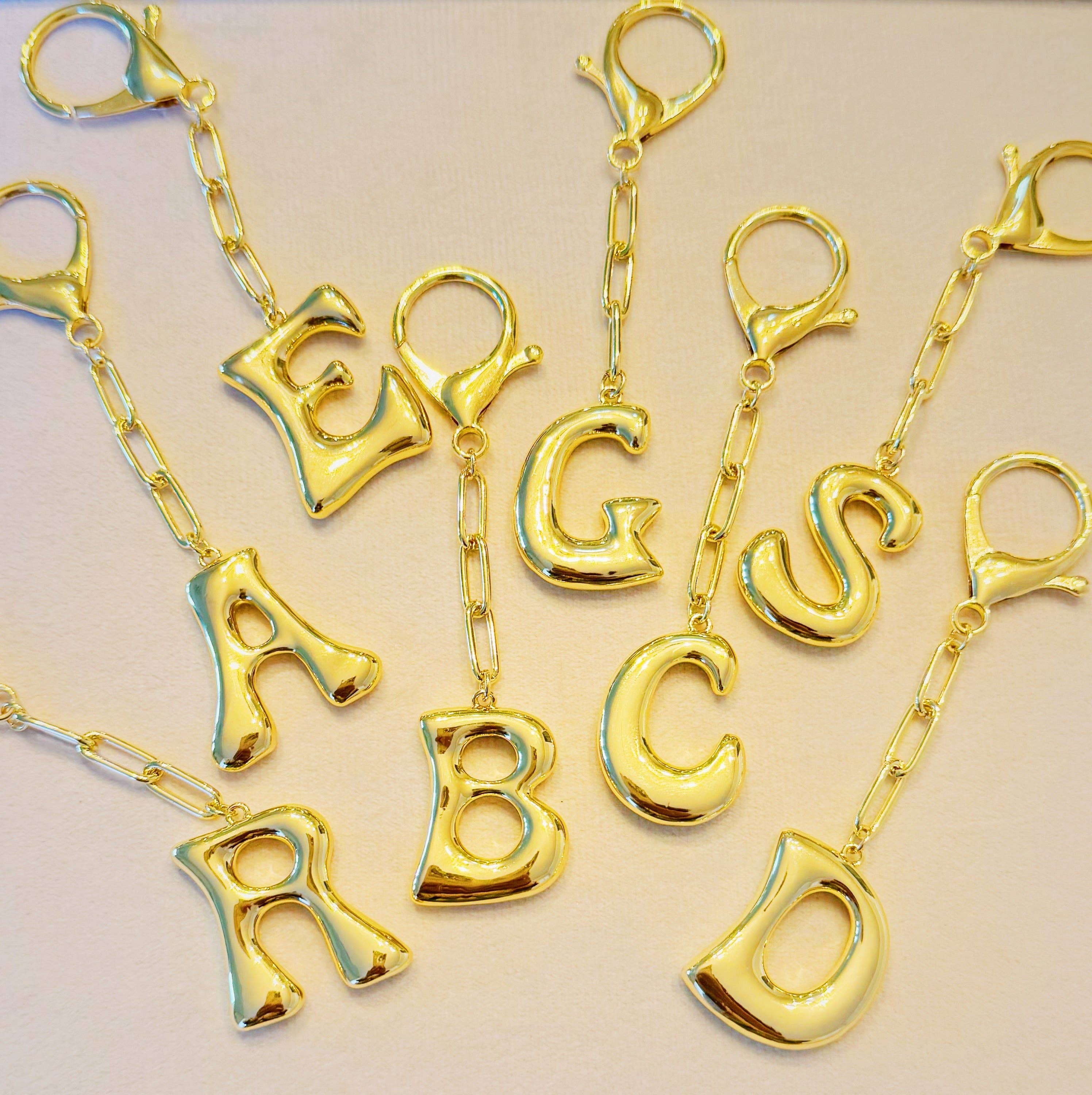 Ellison+Young - Wholesale Purse/Bag Accessory - Women's - Whimsy Balloon Letter Initial Bag Charm26