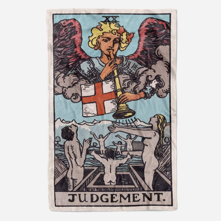 Judgement Tarot Blanket for wholesale by Nirvana Threads
