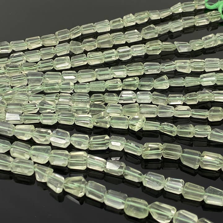 Akstar Gems - Vendita all'ingrosso Perline - Perline in ametista verde naturale, perle di prasiolite, all'ingrosso di pietre preziose all'ingrosso, filo da 10»6