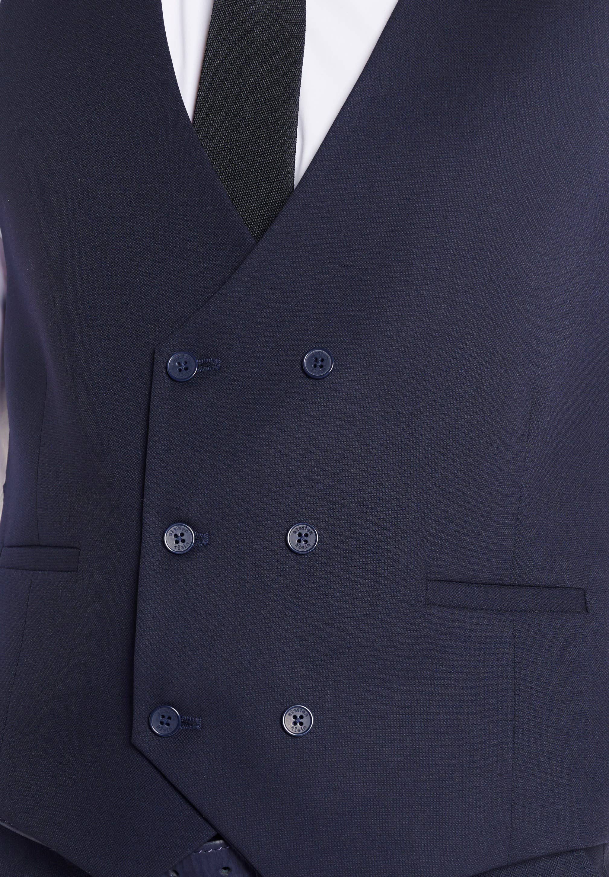 navy Steffen Klein Men's Three-Piece Suit for wholesale on Faire7