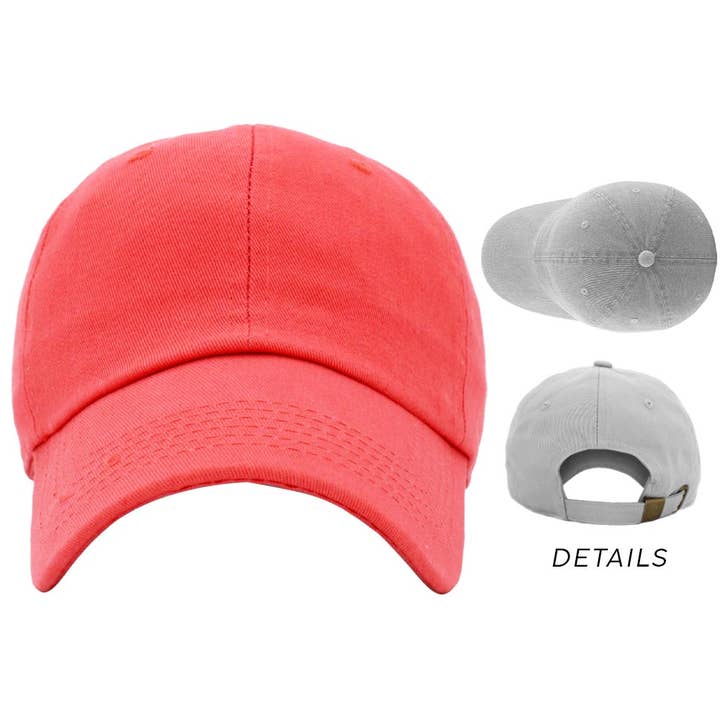 Sensibling Corp. - Wholesale Baseball Cap - Unisex - Solid Baseball Cap1