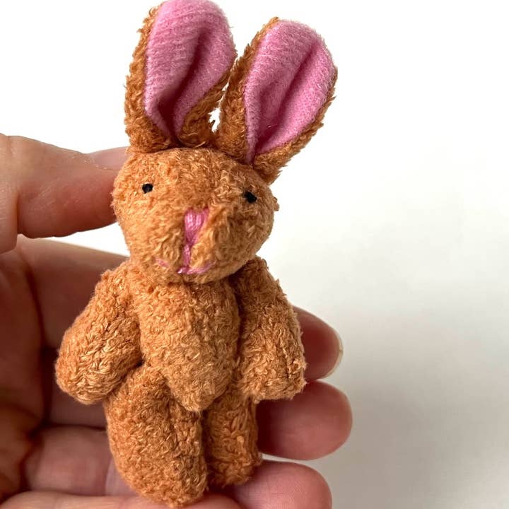 The Gifted Rat - Wholesale Stuffed/Plush Toy - Kids & Baby - Mini Brown Soft Plush Bunny3