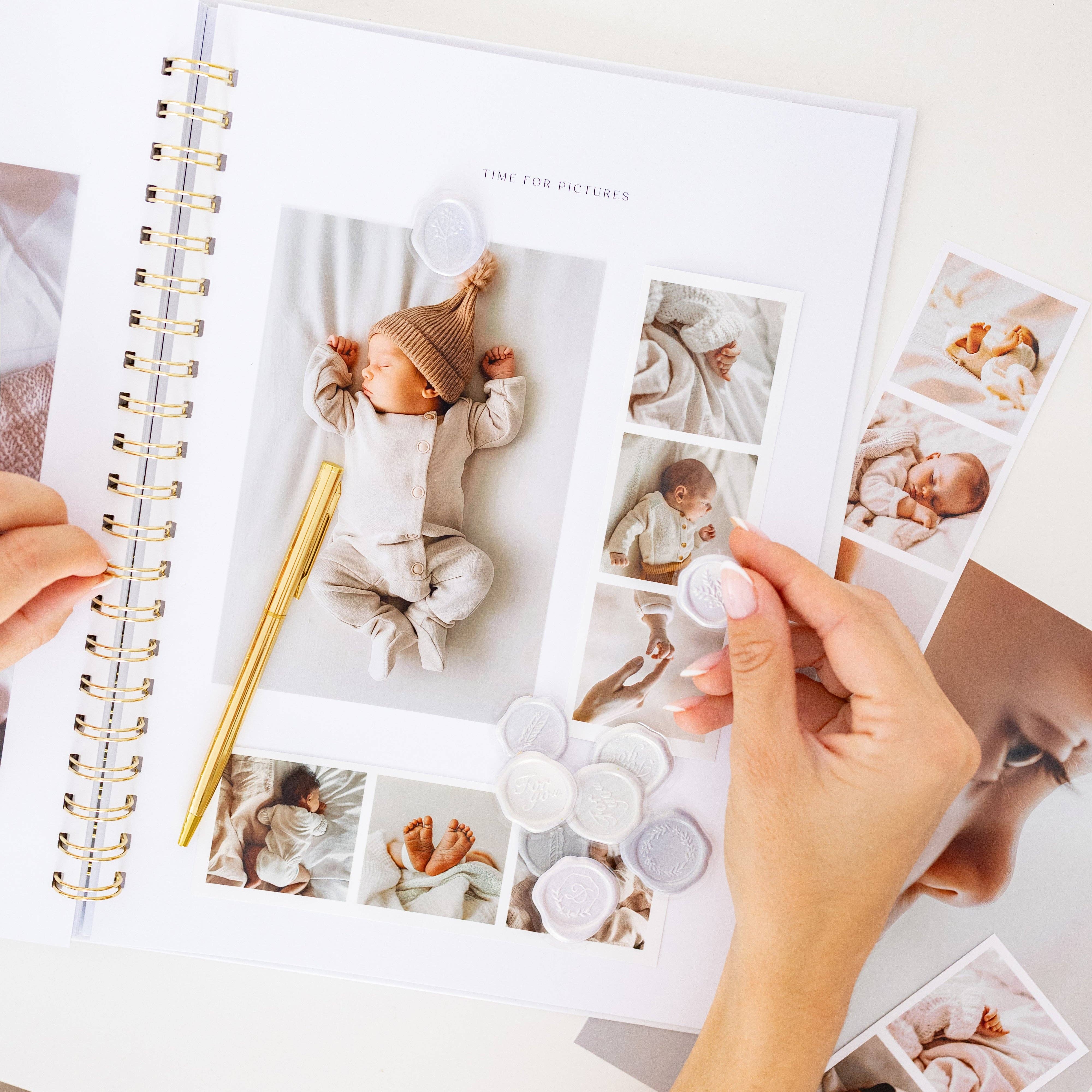 Love & Story Design - Wholesale Memory Book - Kids & Baby - Baby Memory Book Forest Fairytale (3pcs)10