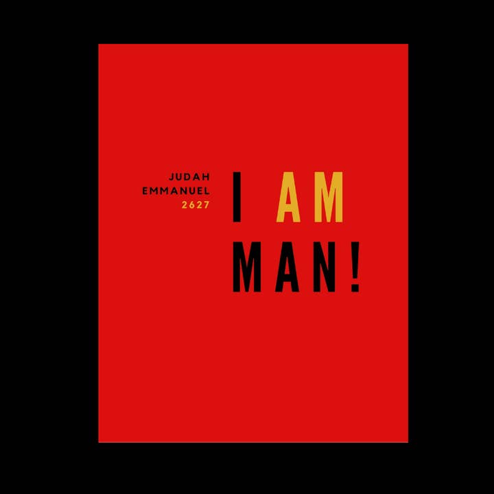 ¡Yo soy hombre! CAMISETA para venta al por mayor de Judah Emmanuel 2627
