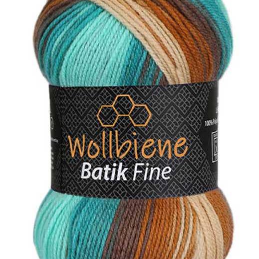 Wollbiene - Wholesale Yarn - Wool Bee Batik Fine Gradient Wool 100g30