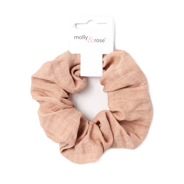 Inca UK – wholesale Scrunchie - Women’s – Regular - Neutral shades scrunchie. Dia.11cm1