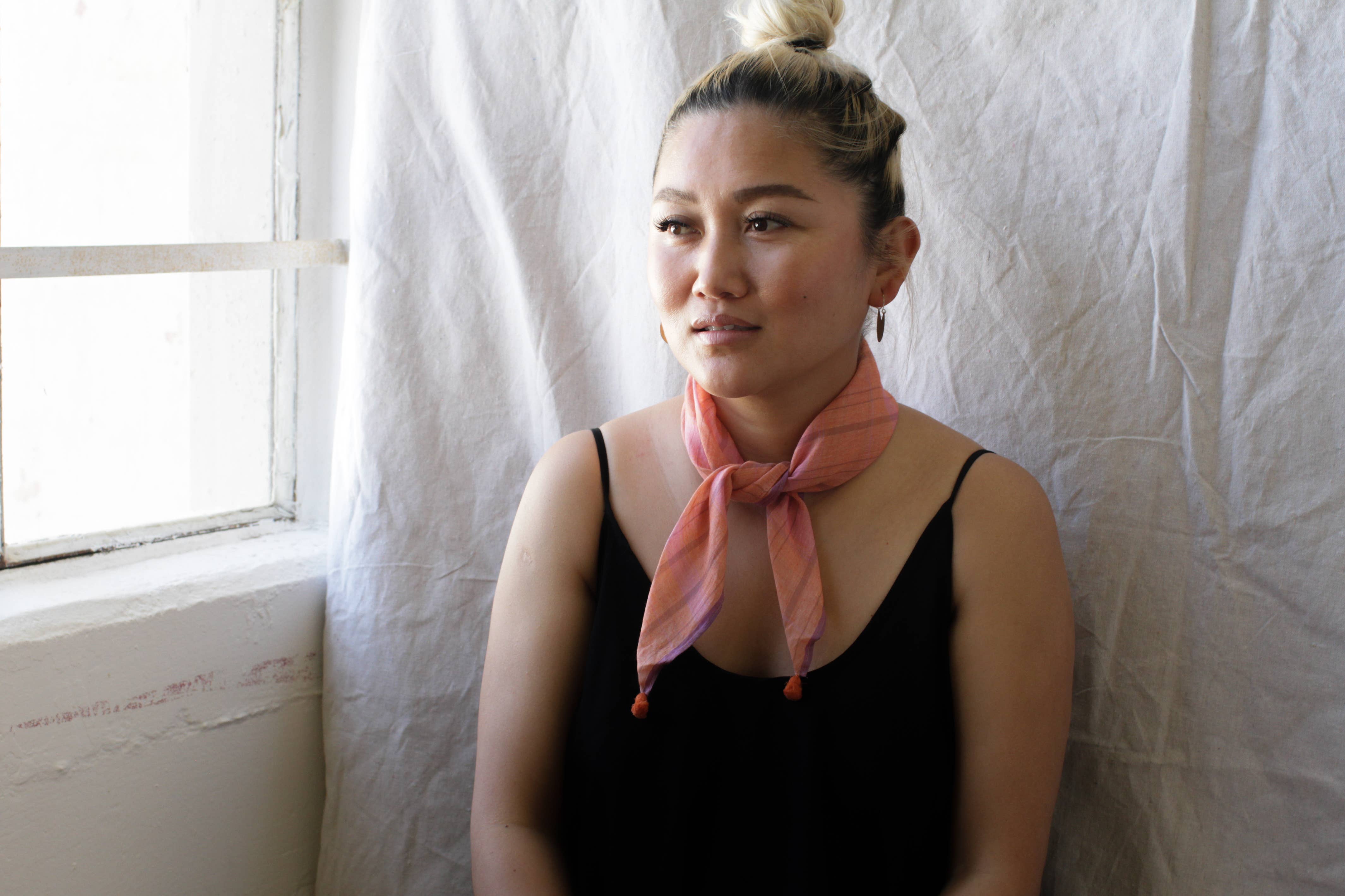 Rover & Kin - Wholesale Bandana - Women's - Berry Jamdani Bandana7