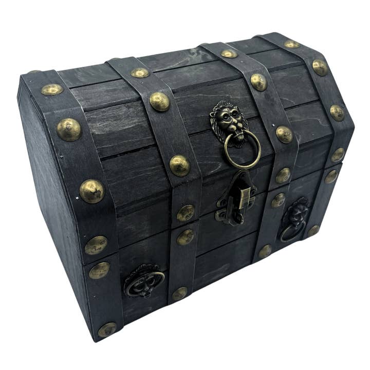 Large Treasure Chest - Grey for wholesale by AW Artisan