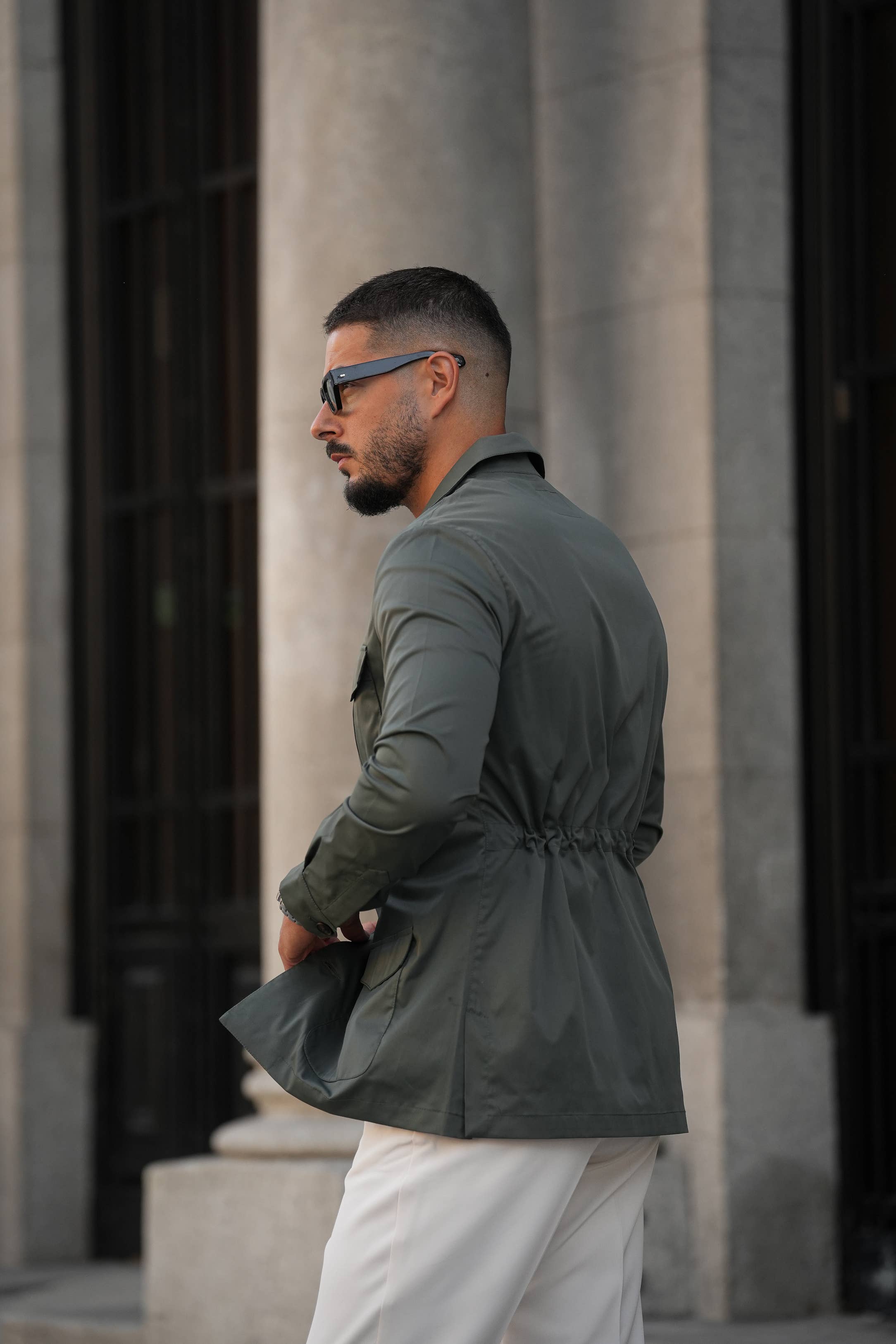 DONATO – Casaco – Homem por atacado – Field Green Jacket1