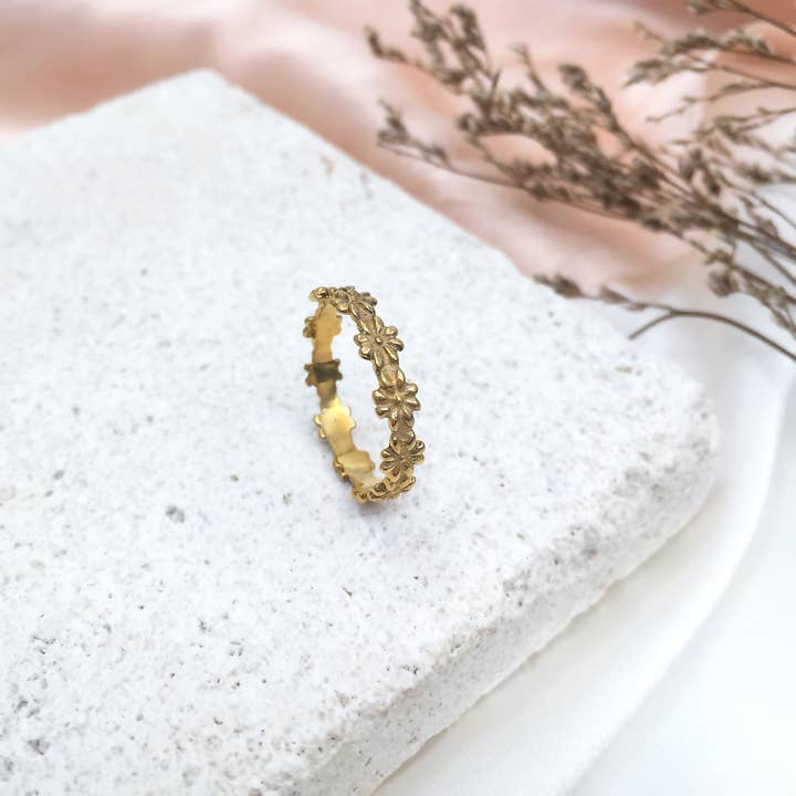 Anillo Fairy Daisy Flower para venta al por mayor de FERN