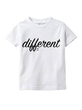 DENNA KID SUPPLY CO. - Olika T-shirt - Svart på vitt (spädbarn och småbarnsstorlekar) för wholesale av This Kid Clothing Co.