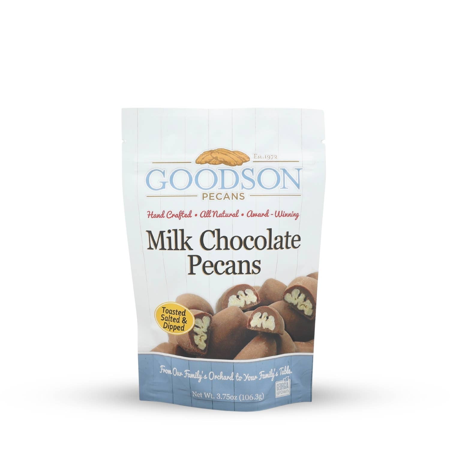 Goodson Pecans - Wholesale Nuts - Milk Chocolate Pecans0