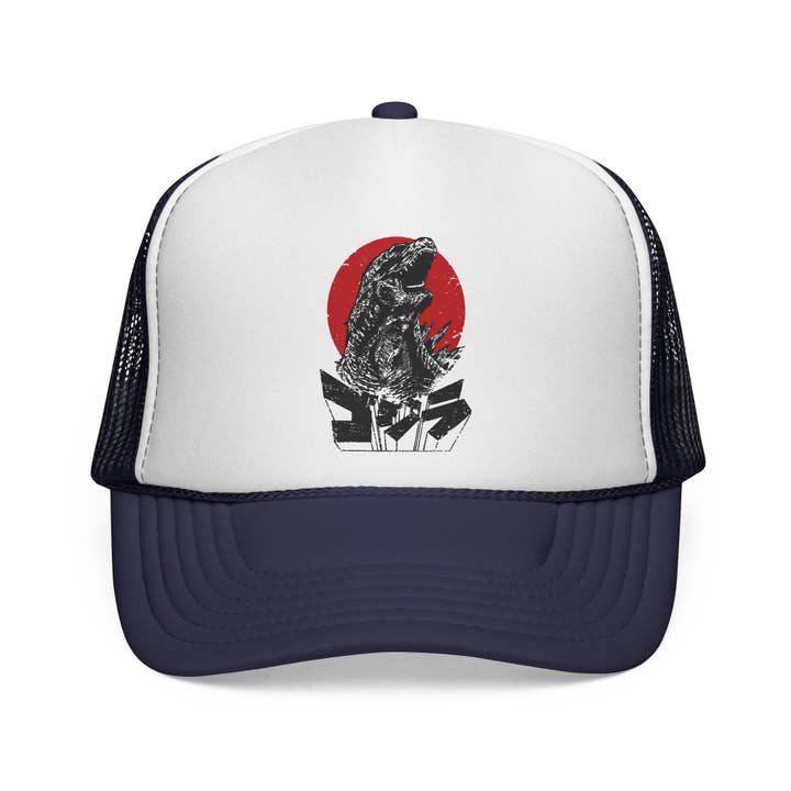 KILLER RETRO – Großhandel Trucker-Cap – Unisex – Vintage Kaiju Trucker-Kappen4