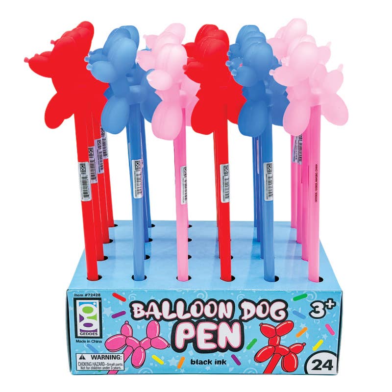 Geddes - Wholesale Pen - BALLOON DOG PEN 24/DSP1