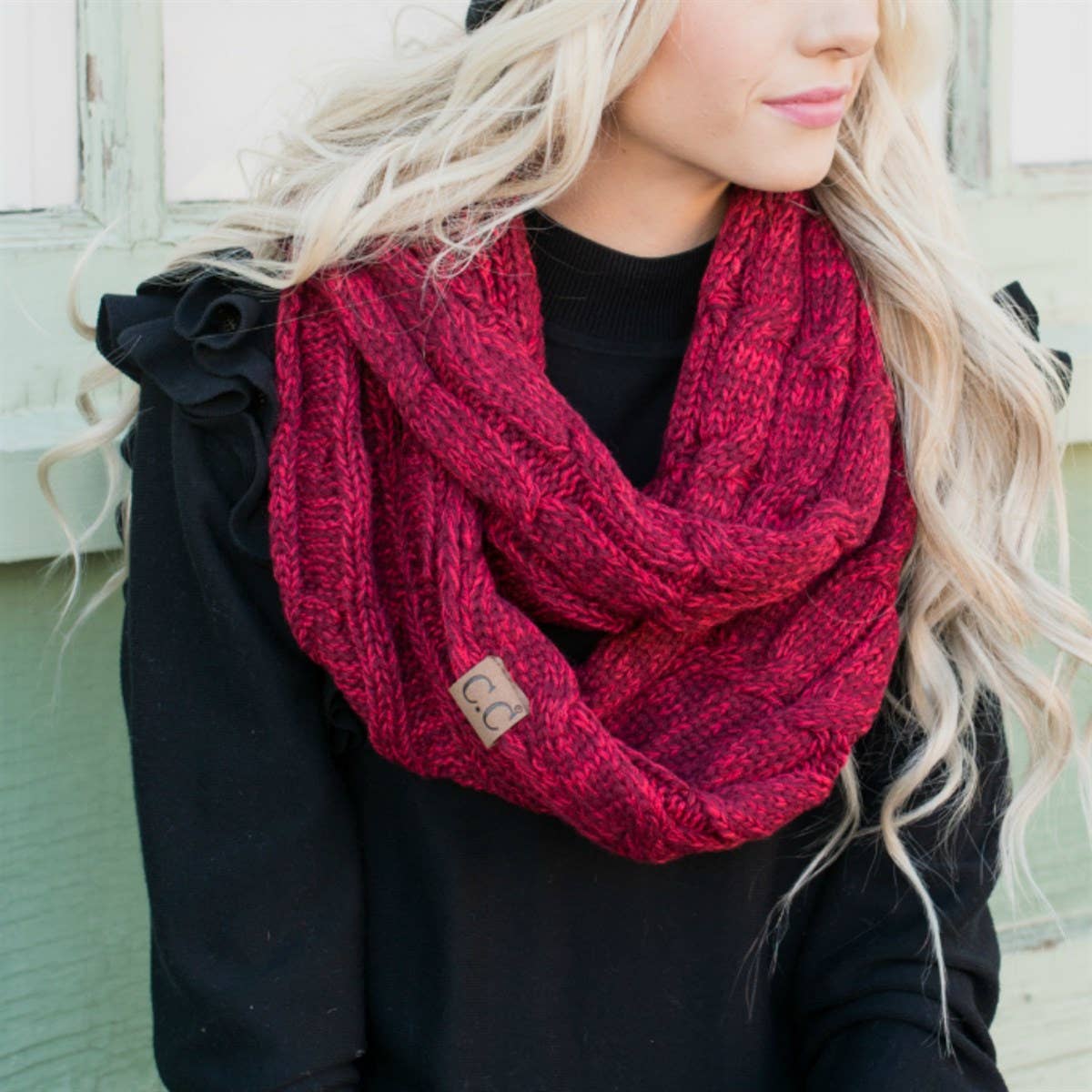 Truly Contagious – Engroshandel Tørklæde - Dame – C.C. Crafted multifarvet infinity tørklæde (SF-816)26