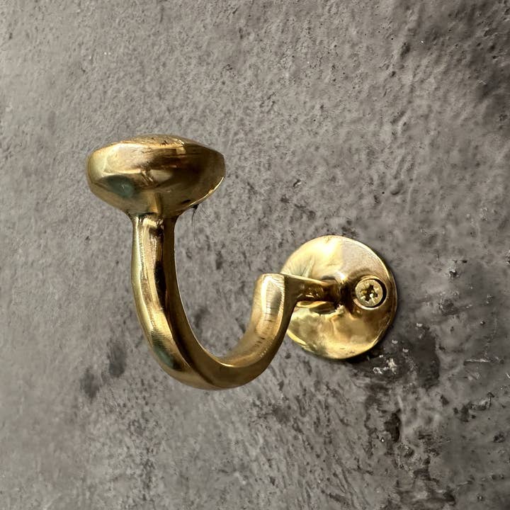 SaharaKesh - Wholesale Wall Hook - Solid Brass Wall Mounted Hooks, Bathroom Wall Hooks