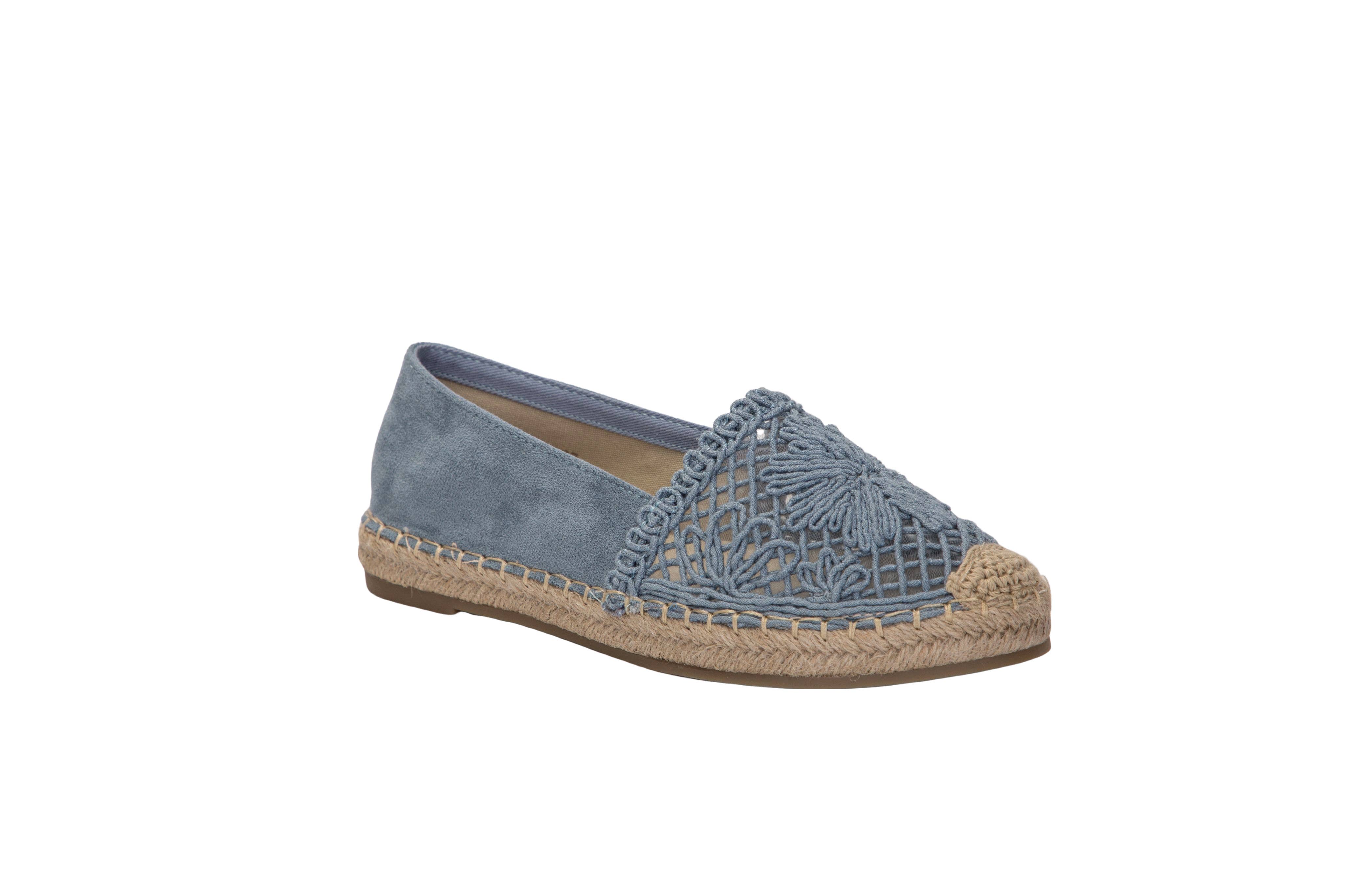 LADY GLORY - Wholesale Flats - Women's - Elegant Flat Espadrilles with Decorative Lace13
