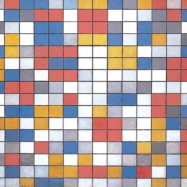 VisionWorks LLC - Wholesale Calendar - Piet Mondrian 2026 Wall Calendar5