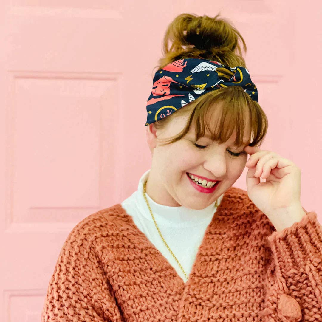 Junque Food Headband Hair Accessories – wholesale Fashion headband – women's – Twist Headband Hair Accessories for Women, Black1