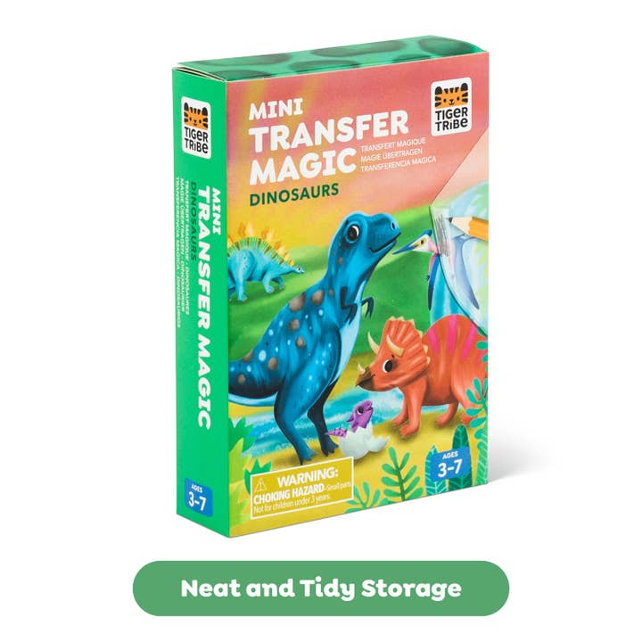 Tiger Tribe - Wholesale Toy Set - Kids - Mini Transfer Magic - Dinosaurs5