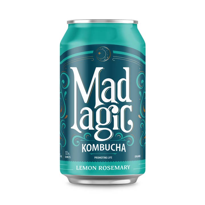 Mad Magic Kombucha - Wholesale Kombucha - Lemon Rosemary Kombucha0
