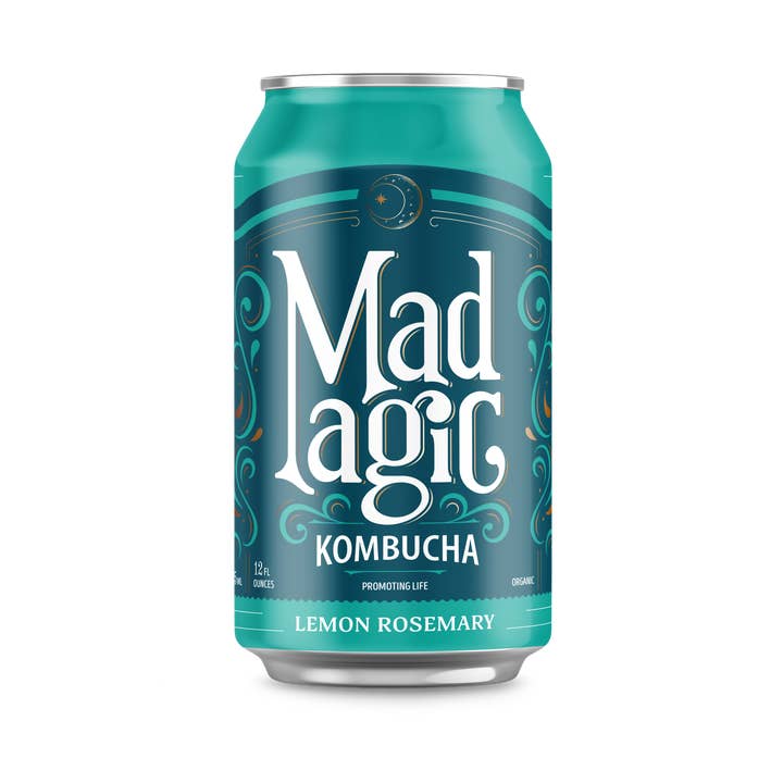 Mad Magic Kombucha - Wholesale Kombucha - Lemon Rosemary Kombucha0