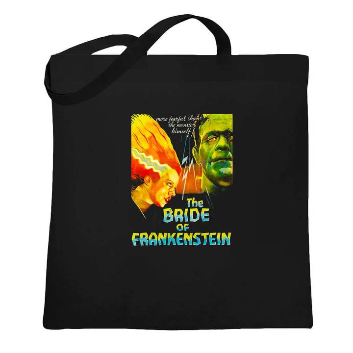 Borsa a tracolla gotica del classico film horror La sposa di Frankenstein per la vendita all'ingrosso da parte di Pop Threads