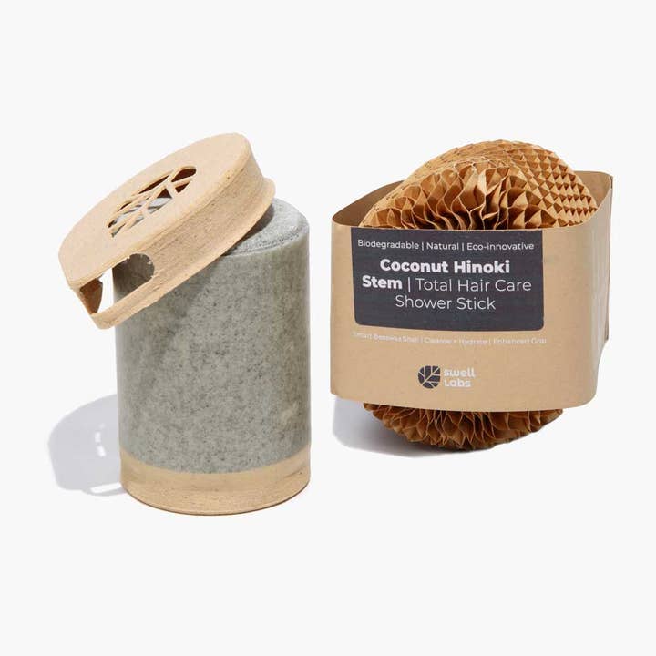 Swell Labs (Stem Total Hair Care) - Wholesale Shampoo Puck/Solid Shampoo - Mini Variety Travel Pack (4 Scents - 14/Washes each)5