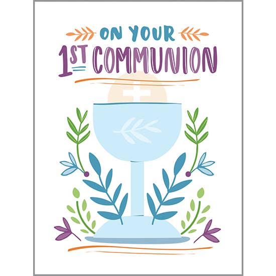 FR7006 First Communion Card FR7006 First Communion Card