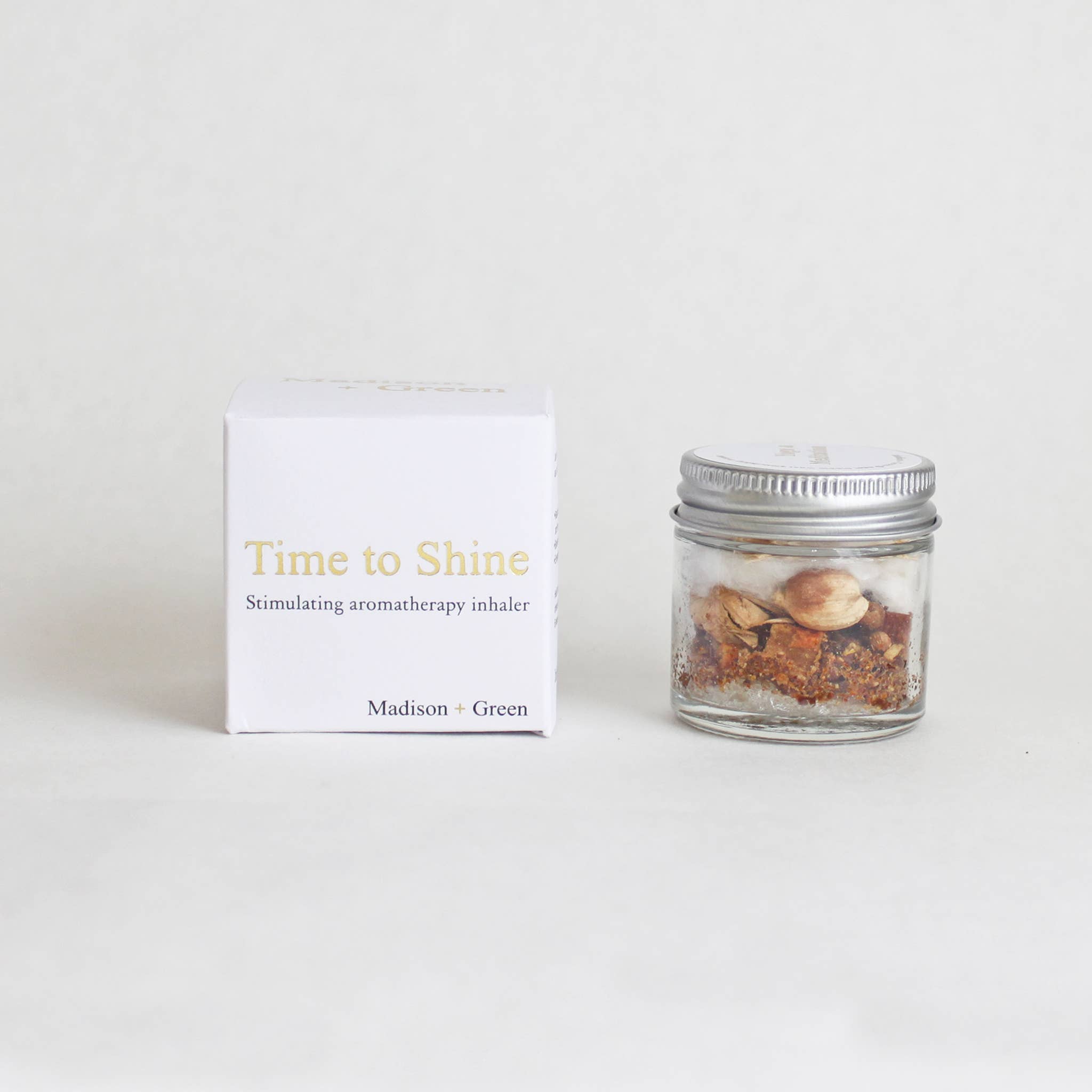 Madison + Green – wholesale Aromatherapy inhaler – "Time to Shine" - Confidence Boost Aromatherapy Inhaler1
