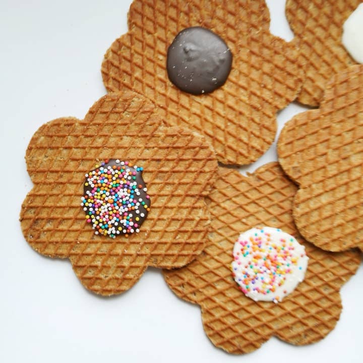 Lancaster Stroopie Co. - Wholesale Cookie - Flower-Shaped Stroopwafels