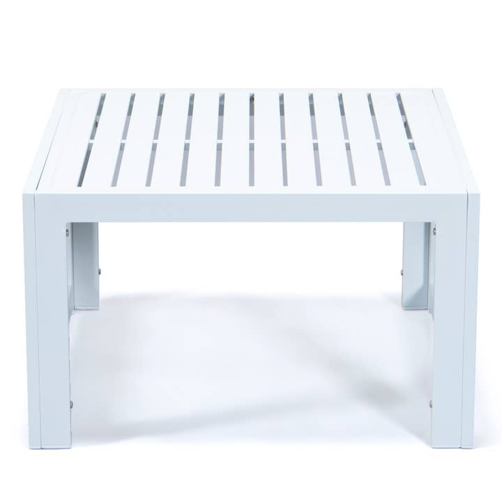 LeisureMod - Wholesale Patio Table - Chelsea Aluminum Patio Coffee Table11