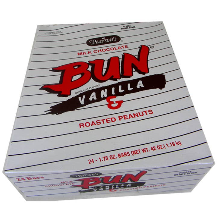 I Got Your Candy - Vente Friandises enrobées de chocolat - Barre de Bonbon Bun Vanille 1,75oz - 24 unités2