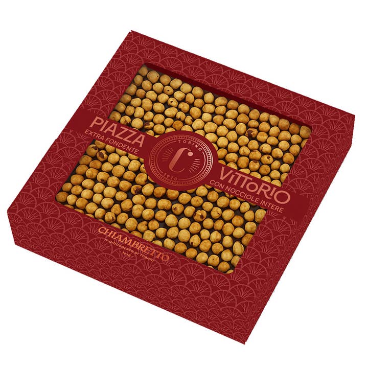 CIOCCOLATO CHIAMBRETTO 1910 - IL CIOCCOLATO DI TORINO - Wholesale Chocolate Bar - Dark chocolate bar with hazelnuts