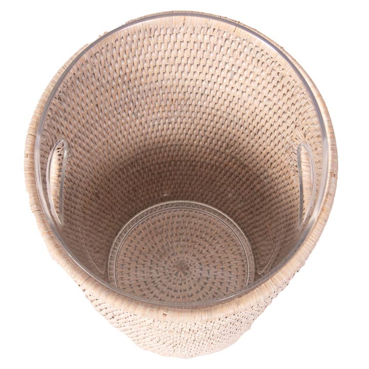 Artifacts Trading Company - Wholesale Ice Bucket - Artifacts Rattan™ Small Champagne Bucket with Acrylic7