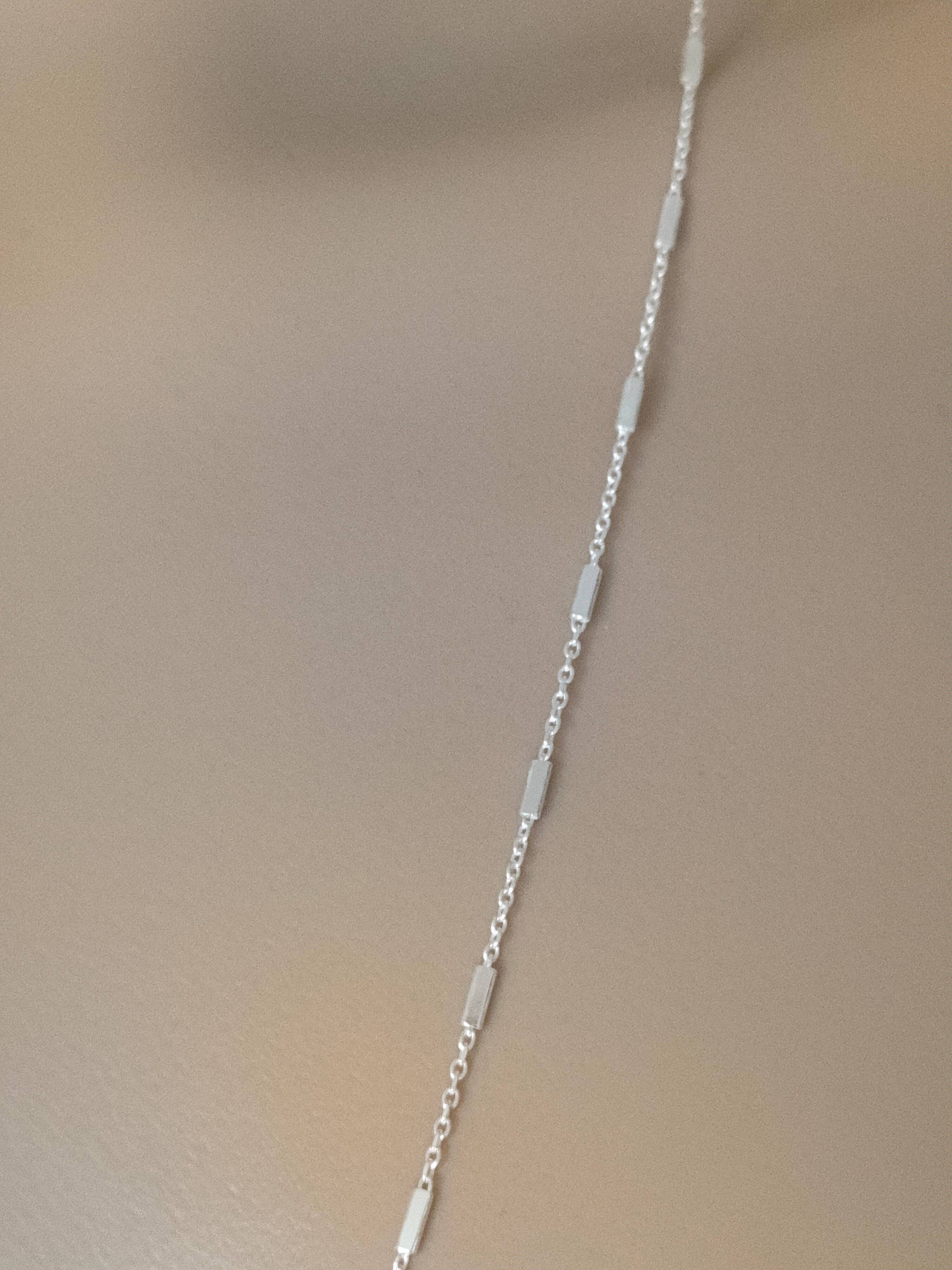 Thanina bijoux - Wholesale Link & Chain Necklace - Cable chain necklace sterling silver 9253