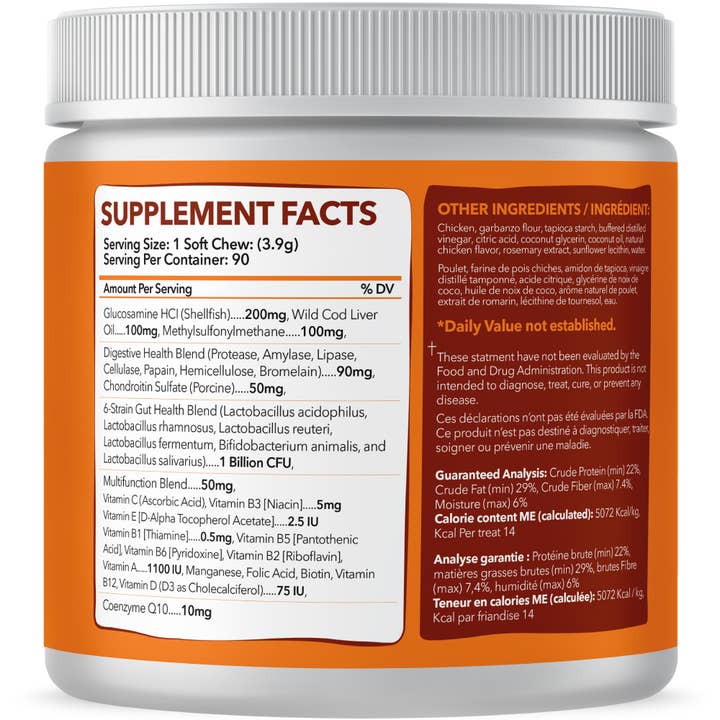 Petpal - Wholesale Pet supplement – Dog - Multi Vitamin Soft Chew Treats for Dogs - Pet Supplement 7