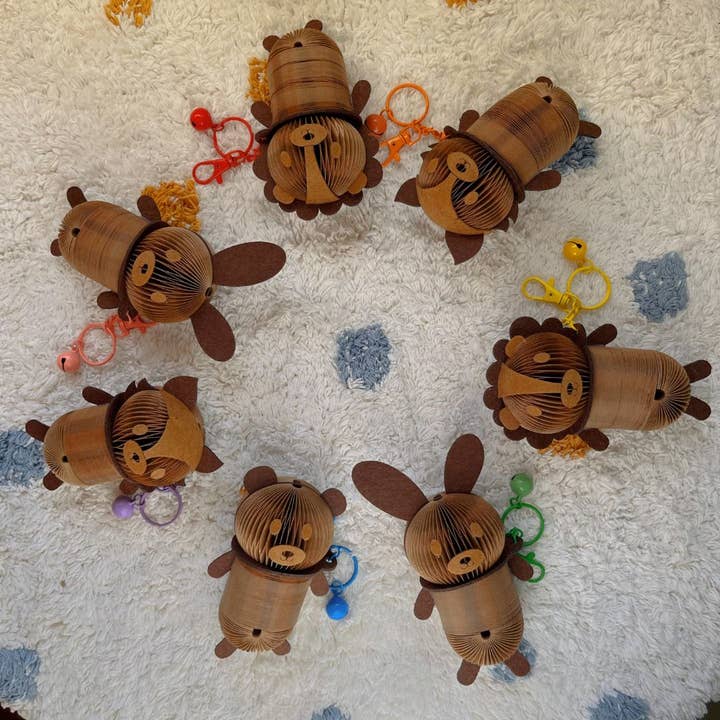 Paper Pops - Venta al por mayor Pelota antiestrés - Niños - Encanto de papel de Roxy el Conejo Slinky