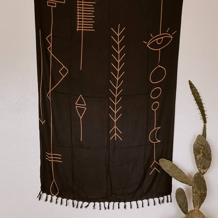 Village Thrive - Wholesale Tapestry/Textile - Abstract Tapestry1