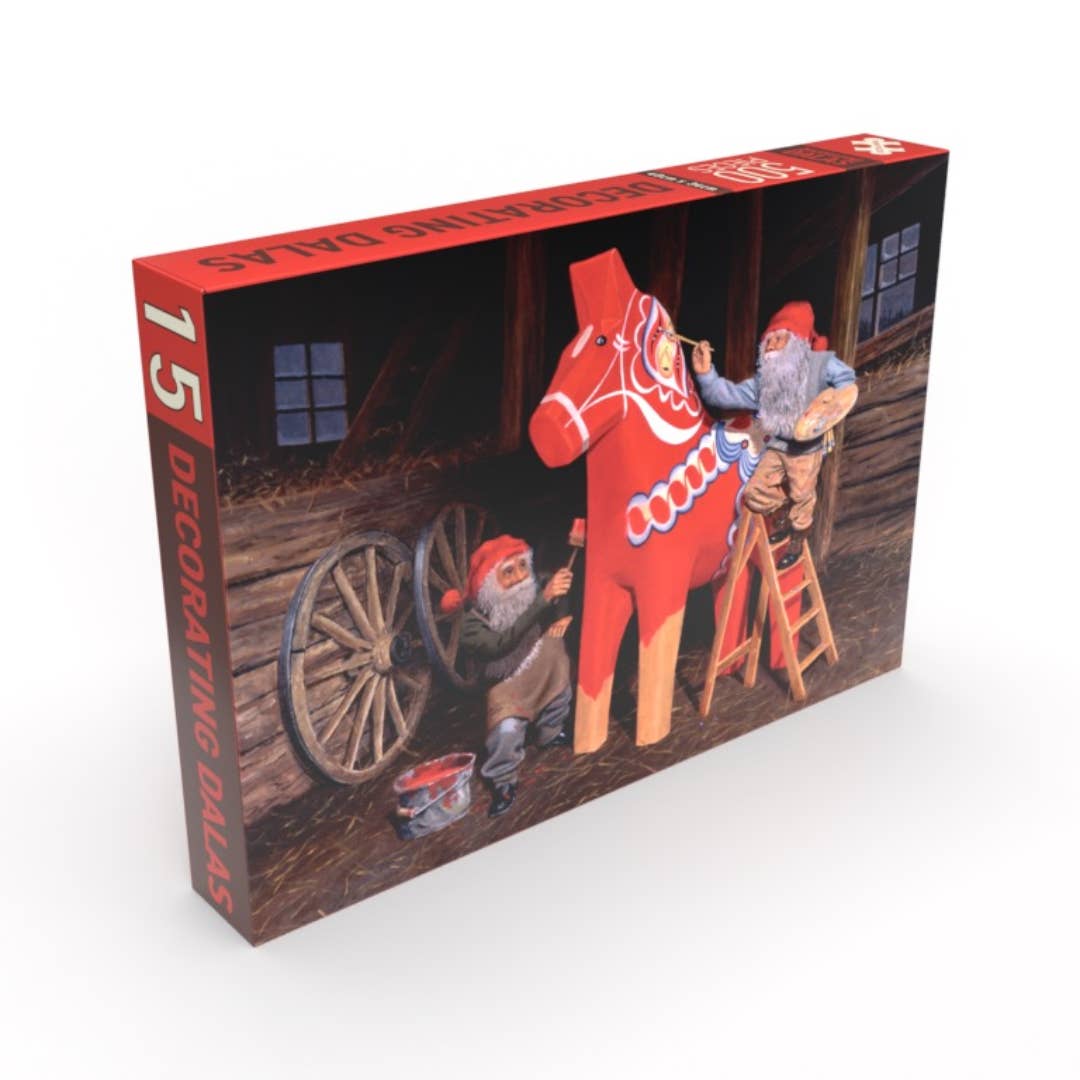 Penny Puzzle - Wholesale Puzzle - Adult - DECORATING DALAS 500 piece jigsaw puzzle by Penny Puzzle