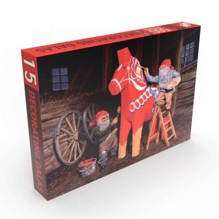 DECORATING DALAS 500 piece jigsaw puzzle by Penny Puzzle for wholesale by Penny Puzzle